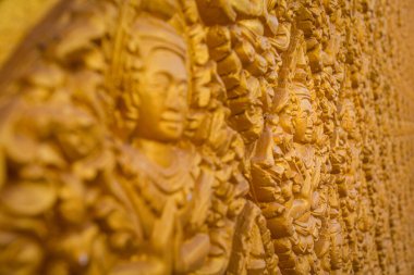 Güzel Khmer Tapınağı 'nın mimarisi Chua Khmer Xuan Phu Binh Minh in Tinh Bien, Mekong Delta