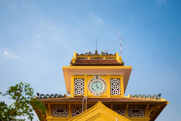 越南西贡胡志明市的详情 美丽的城市景观 — 图库照片