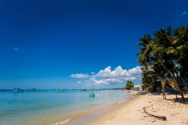 Vietnam Cua Bölgesinde Tropikal Phu Quoc Adasında Yaz Deniz Manzarası — Stok fotoğraf