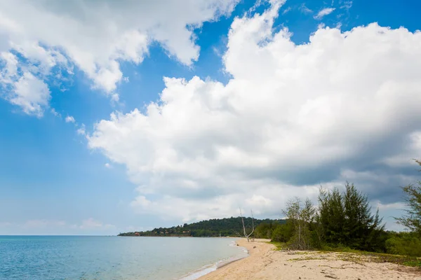 Hermosa Playa Salvaje Cua Can Isla Tropical Phu Quoc Vietnam — Foto de Stock