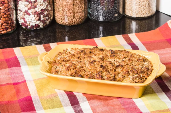 Sweet potatoe casserole — Stock Photo, Image