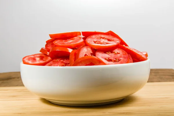 SLices of red tomatoes — Stock Photo, Image