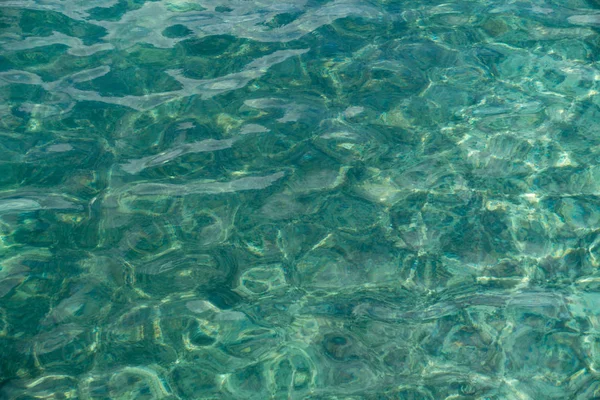 Fondo de agua con olas pacíficas — Foto de Stock