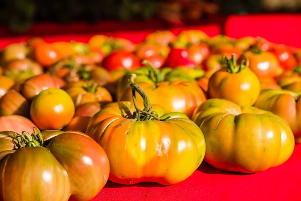 Tomates mûres sur le marché — Photo