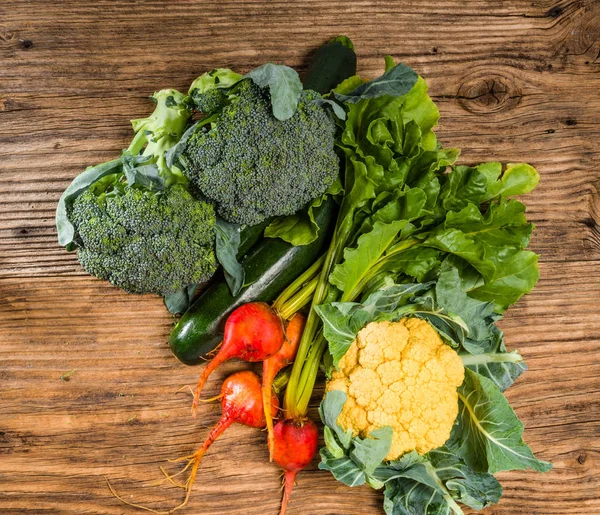 Group of vegetables from the garden — Stock Photo, Image