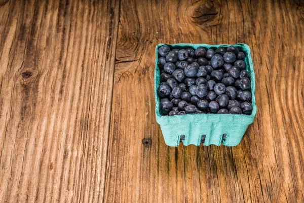 Blueberries Small Baskets Room Print — Stock Photo, Image