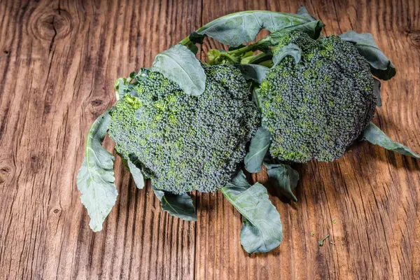 Fresh Broccoli Table Fresh Market — Stock Photo, Image