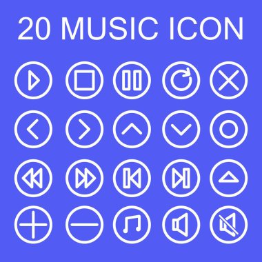 müzik Icon pack