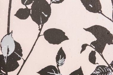 Yaprakları desen tasarım doku kağıt arka plan