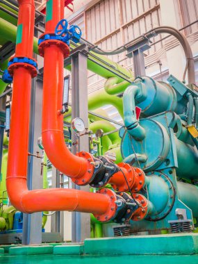 Elektrikli tahrik chiller soğutma oluşturmak için kullanılan renk tam tüp paketiyle