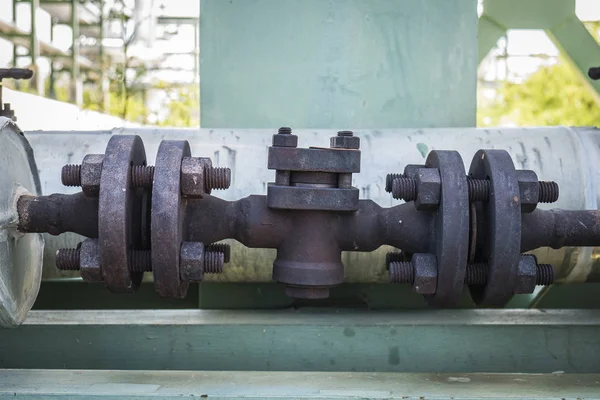 Old check valve — Stock Photo, Image