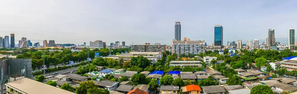 Panoramatický pohled z Bangkoku, Thajsko — Stock fotografie