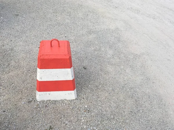 Concrete Barrier Car Park — Stock Photo, Image