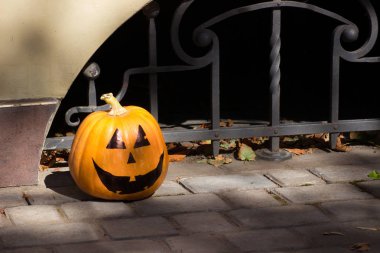 Funny halloween balkabağı 