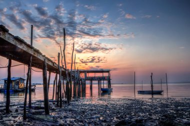 günbatımı ve gündoğumu görünümü