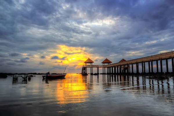 Tramonto e vista sull'alba — Foto Stock