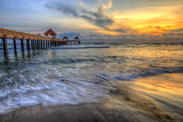 Tramonto e vista sull'alba — Foto Stock