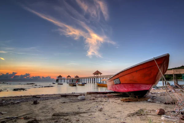 Tramonto e vista sull'alba — Foto Stock