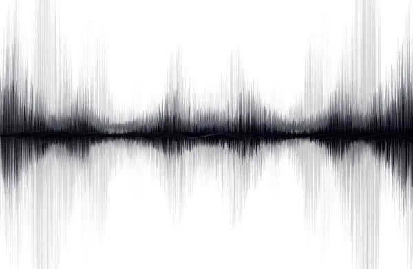 Ultra Earthquake Wave Vibration Line White Paper Background Audio Wave — Archivo Imágenes Vectoriales