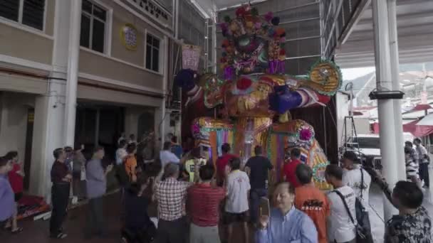 Installazione Timelapse fantasma affamato a Bukit Mertajam — Video Stock