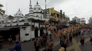 Ejderha dans performansı açık Nagore Durgha Şerif