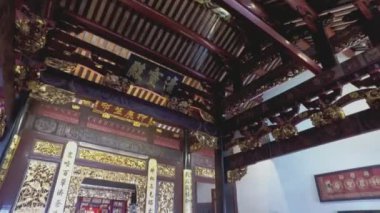 İç mimarisini Shot: tapınak Poh Hock Sezer devirme.