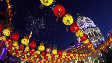 Kek Lok Si fireworkss