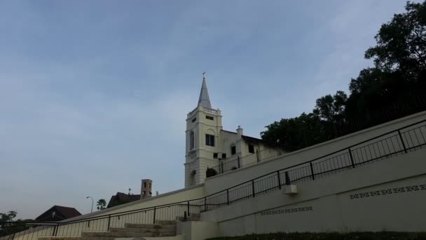 Bukit Mertajam Malaisie Avril 2018 Église Anne Matin — Video