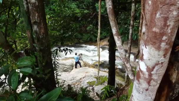 Sungai Sedim Kedah Malaysia Jun 2018 Gli Amanti Della Natura — Video Stock