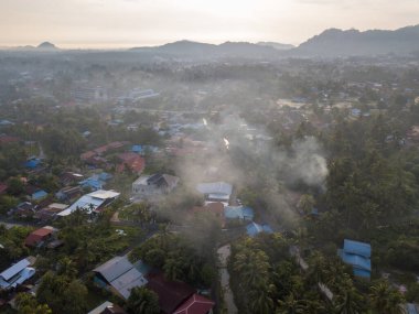 Permatang Rawa, Penang 'da hava manzarası..