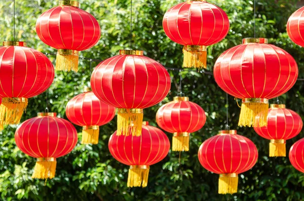 Lantern Decorated Chinese New Year Georgetown Penang — Stock Photo, Image