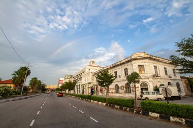 UNESCO dünya mirası binası sabah.