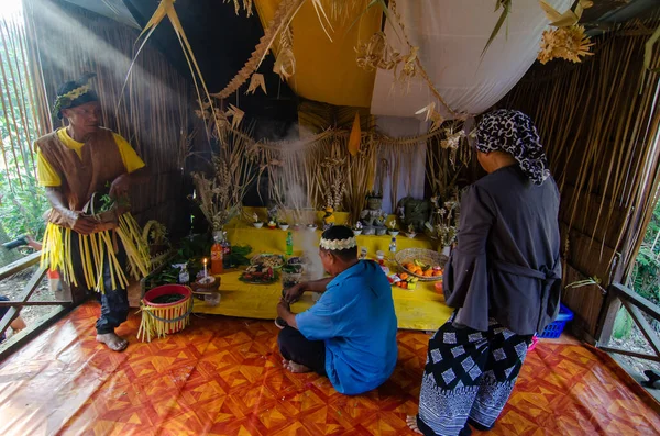 Zeremonie zur indigenen Kultur Malaysias. — Stockfoto
