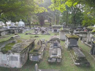 Georgetown 'daki mezarlık..