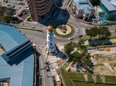 Dünya Mirası Unesco Georgetown saat kulesi yenileniyor.