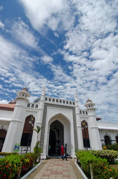 Georgetown Penang Malásia Fevereiro 2020 Fachada Masjid Kapitan Keling — Fotografia de Stock
