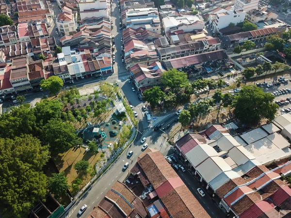 Street at Sia Boey Urban Archaeological Park — Stock Photo, Image