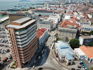 Beach Caddesi 'ndeki Penang Malay Ticaret Odası.