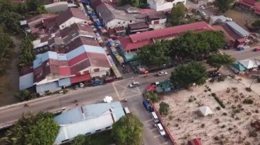 Kota Kuala Muda 'da havadan pasar malam.