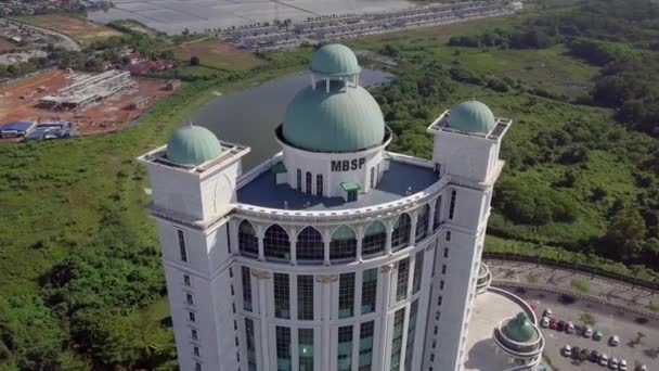 Seberang Perai City Council building. — Stock video