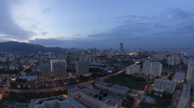 Gece gündüz KOMTAR ve çevresi.