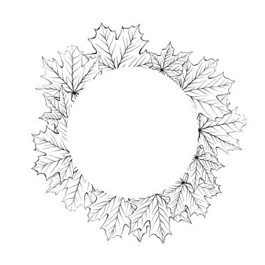 mürekkep akçaağaç yaprağı