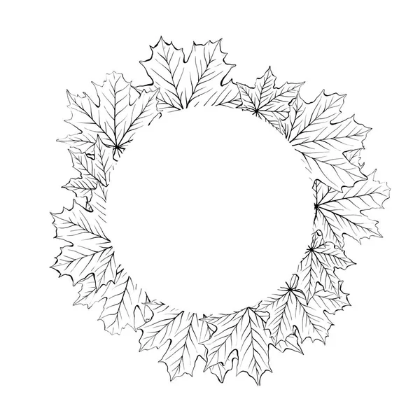 mürekkep akçaağaç yaprağı