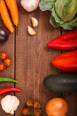  Taze sebze. Renkli sebze arka plan. Ürün yelpazesine