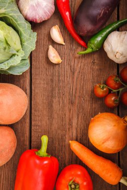  Taze sebze. Renkli sebze arka plan. Ürün yelpazesine