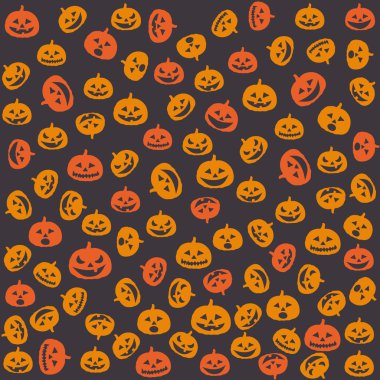 Cadılar Bayramı kartpostal, desen