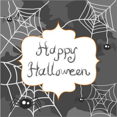 Cadılar Bayramı tebrik kartı