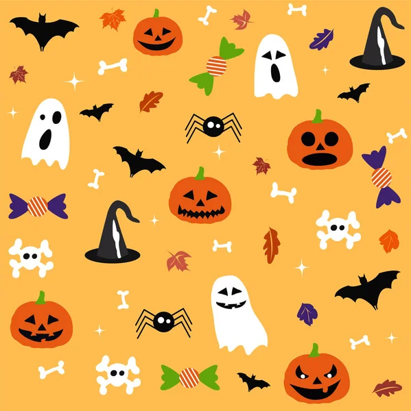 Halloween wenskaart — Stockvector