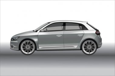 Audi A1 yan görünüm
