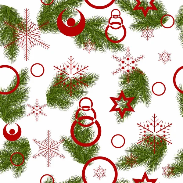 Christmas background pattern — Stock Vector